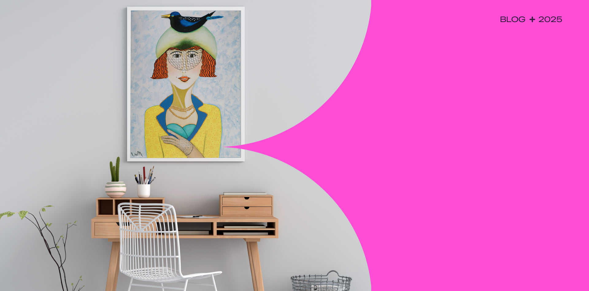 5 ways to use art to decorate your workspace